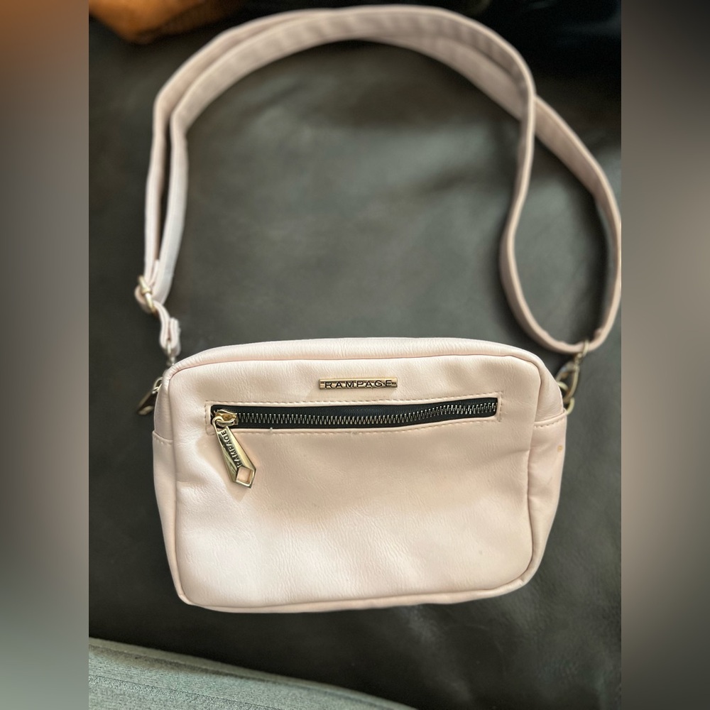 Rampage Women's Light Pink Crossbody Bag